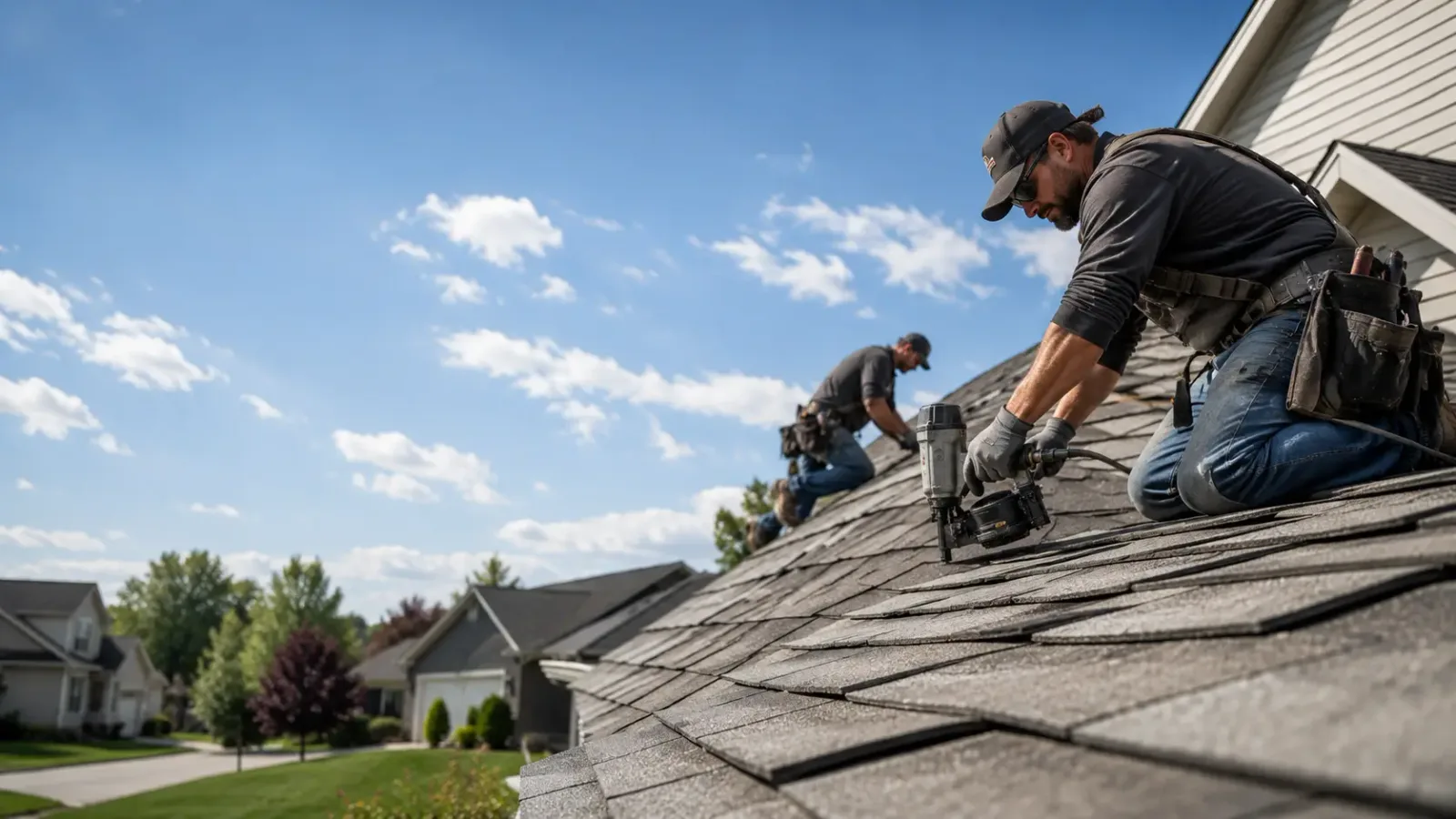Storm Damage Roof Repair in Rome, IL near me